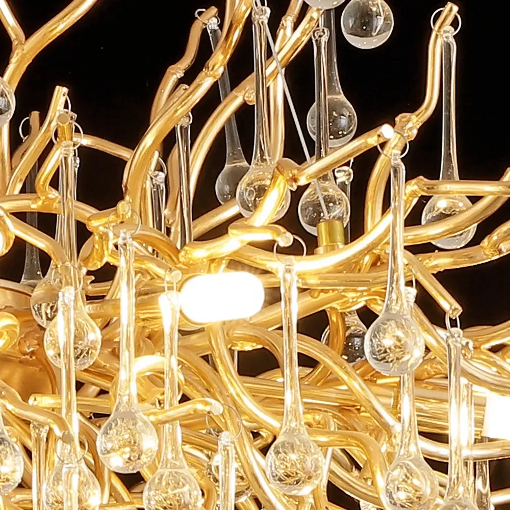 modern chandeliers for dining room custom made tree branches chandelier luxury rain drop chandelier