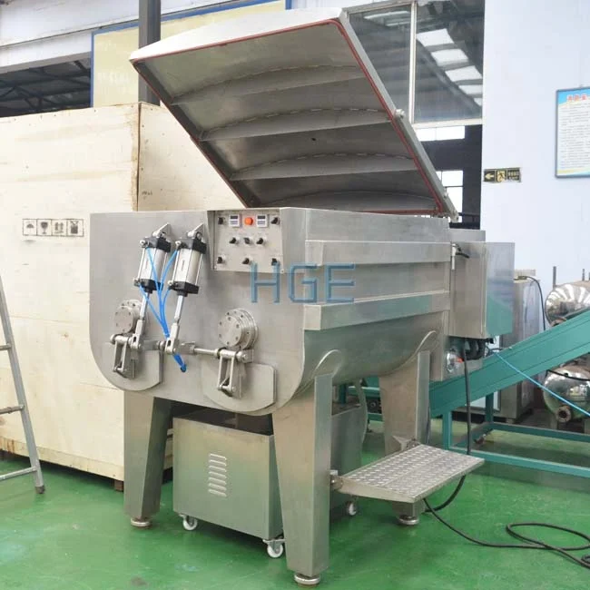 Factory supply vacuum emulsify meat blender sausage making meat mixer minced meat mixing machine