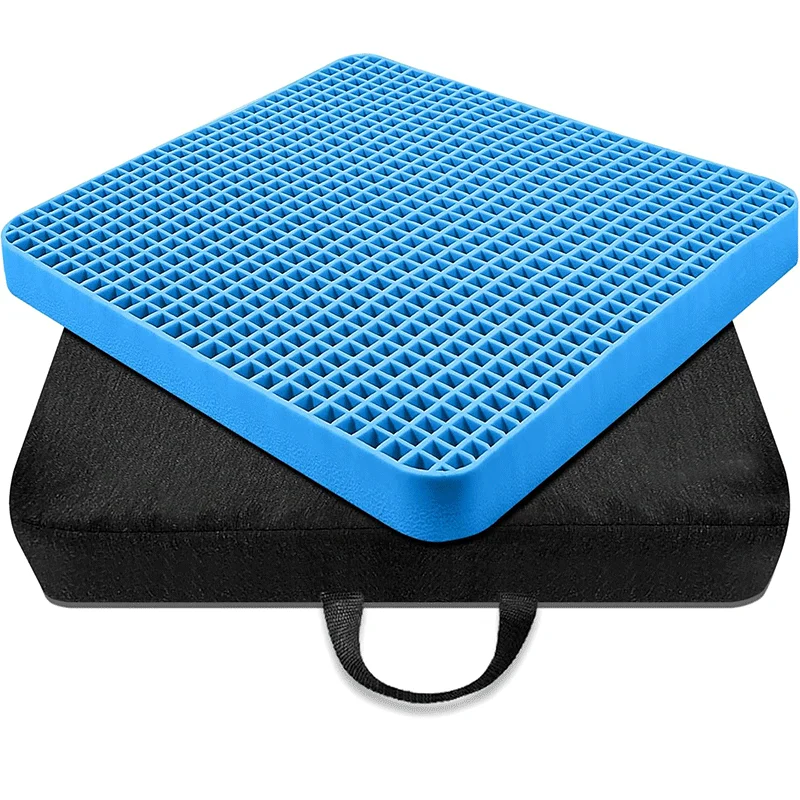 Горячая распродажа охлаждающая гелевая Подушка для сидения из термопласта с эффектом памяти