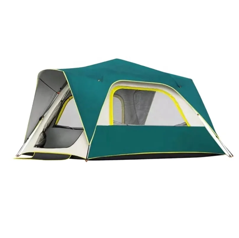 Four-season Glamping Big Space Automatic Tent Camping 4 Person Family