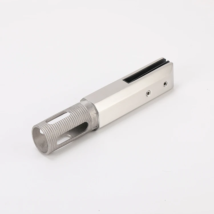 EKOO Stainless Steel Glass Railing Frameless Pool Fencing 2205 Core Drill Glass Spigot