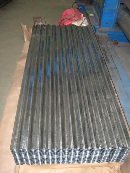 Оцинкованные гофрированные металлические кровельные листы для строительства корпуса