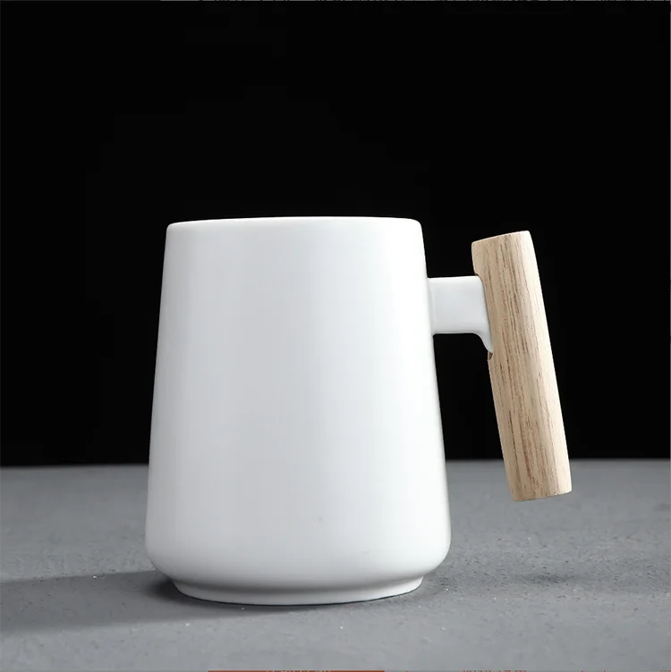 20oz Porcelain Plain White Custom Sublimation Blank Print Tea and Coffee Ceramic Cup Customizable Mugs with Logo