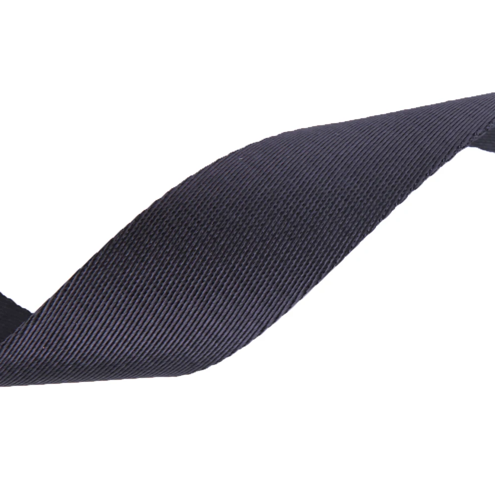  Экологичная черная саржевая нейлоновая тесьма ширина 25 мм 3 см 1 2 дюйма 5 3/4 в наличии