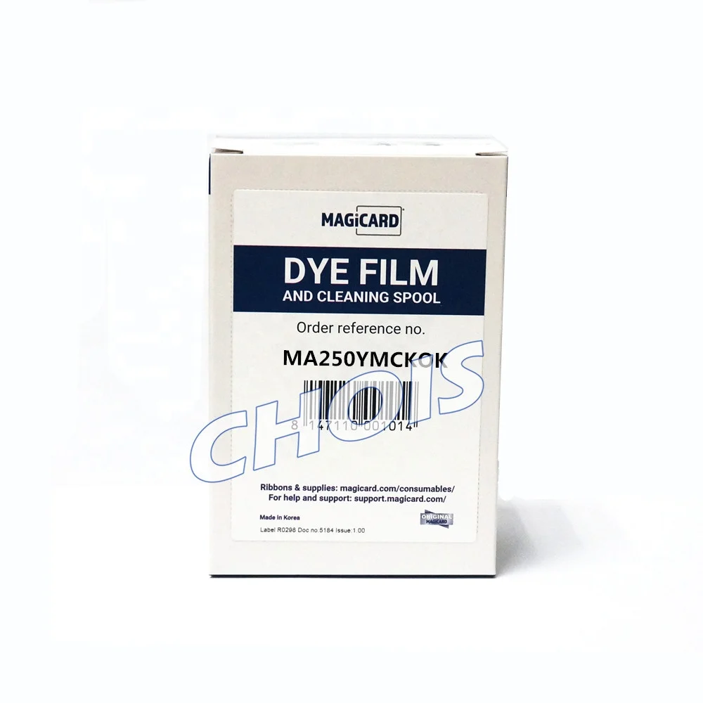 Original Magicard MA250YMCKOK Color Card Printer Ribbon