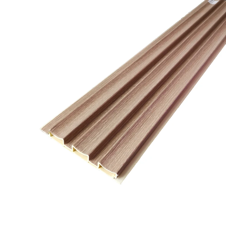 Hot sales pvc wpc wood grain wall and ceiling decorative  wainscoting panel