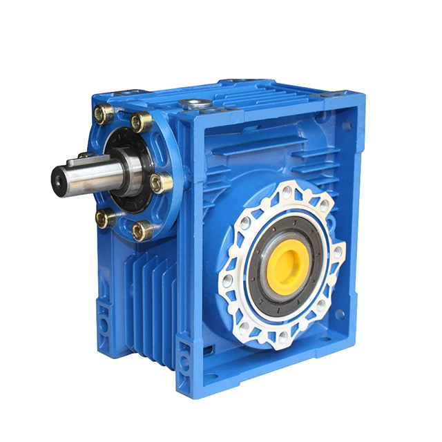 Quality and cheap RV Worm Gear motor worm reduction gearbox for belt drive Supplier (1600057650933)