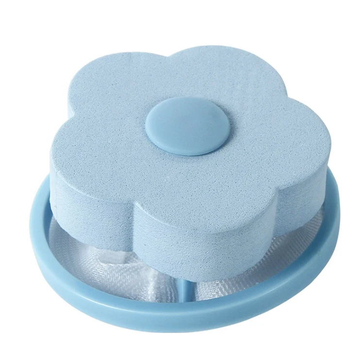  reusable laundry floating hair filter mesh bag pouch washing machine lint