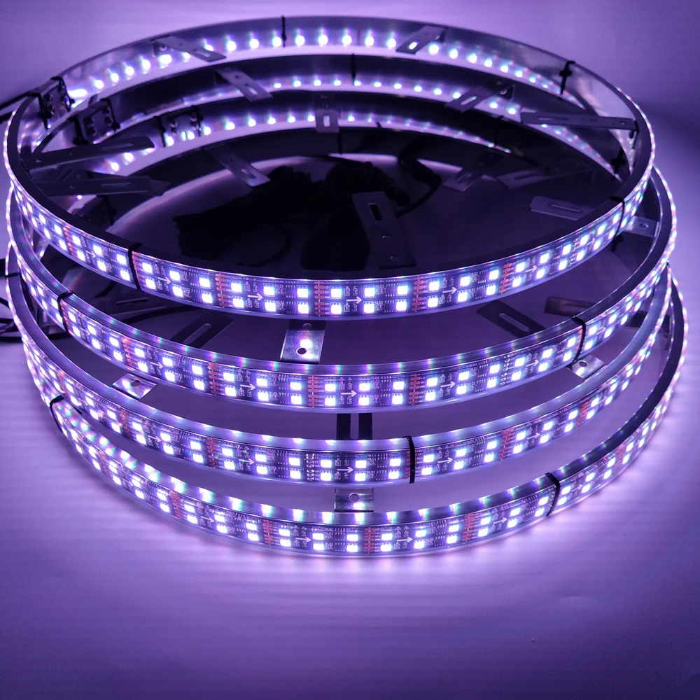 Wireless Control  Wheel Lights Alloy LED Rim Light for Jeep Trucks 15 inch controller neon lamp flashing car wheel rim light