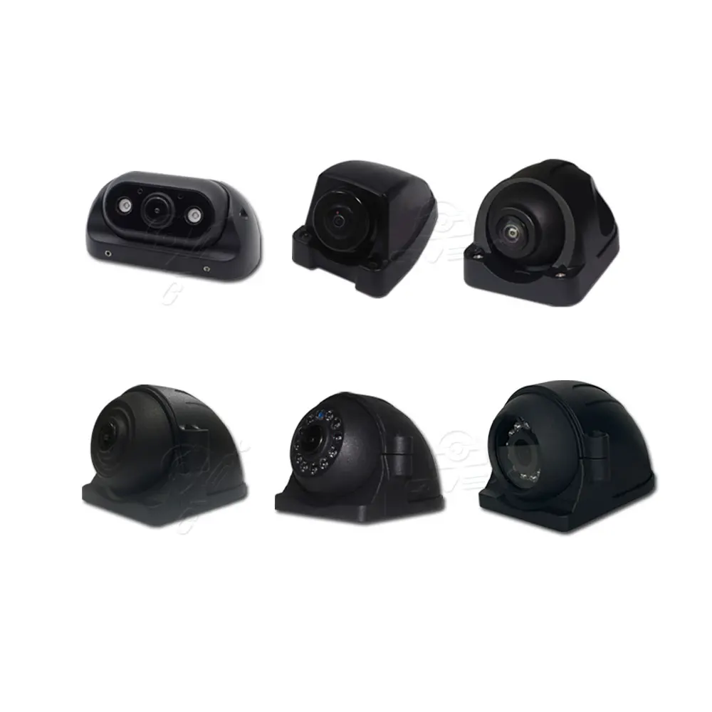 Wide View Waterproof 1080P CCTV Camera for MDVR Truck Bus Side Vision Model Reverse Backup with 720p Resolution