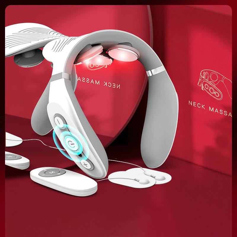 Electronic Muscle Massager Recharge Vertebrae Cervicales Massage Face & Neck Lifting Massager