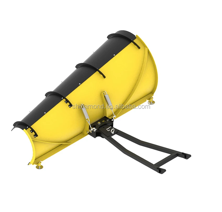 
150cm atv high throw blade snow plow/quad bike 59in side x side snow removal plow/ UTV or quadricycle front tapered snow plough 