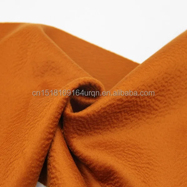 Двухсторонняя шерстяная ткань с начесом двухсторонняя муаровая тяжелый тканый флис покрытием для костюма платья куртки
