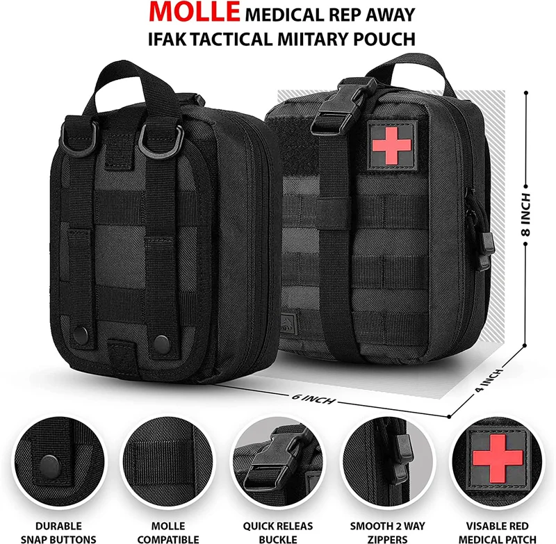 Wholesale Custom Trauma Kit IFAK Emergency Treatment Care EMT First Aid Kit