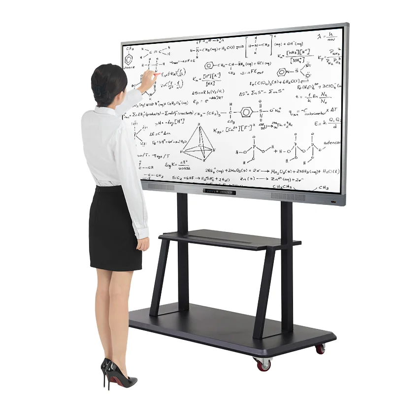 65 inch school teaching smart portable board interactive whiteboard digital flat panel for classroom
