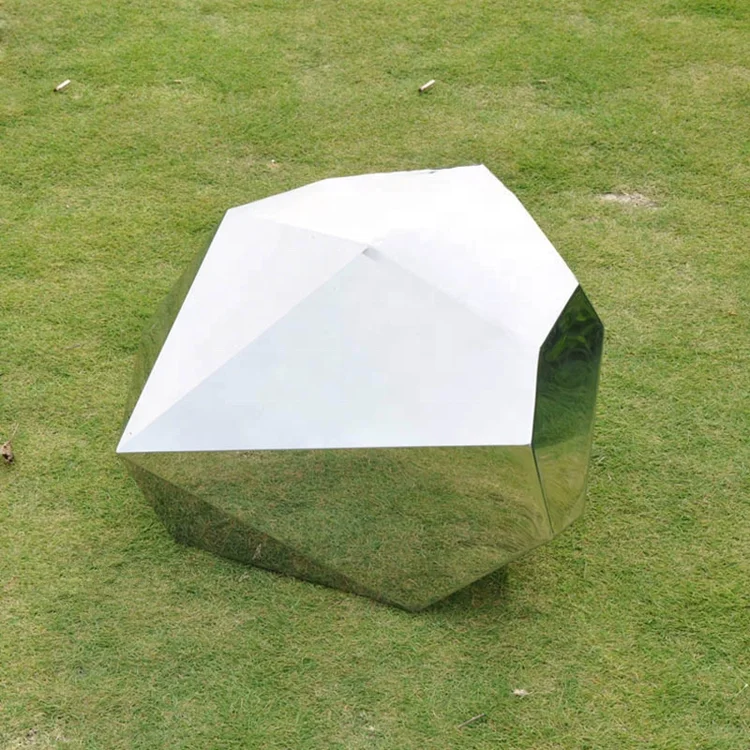 Abstract stainless steel metal statues sculpture outdoor sculptures home decoration modern abstract art sculpture