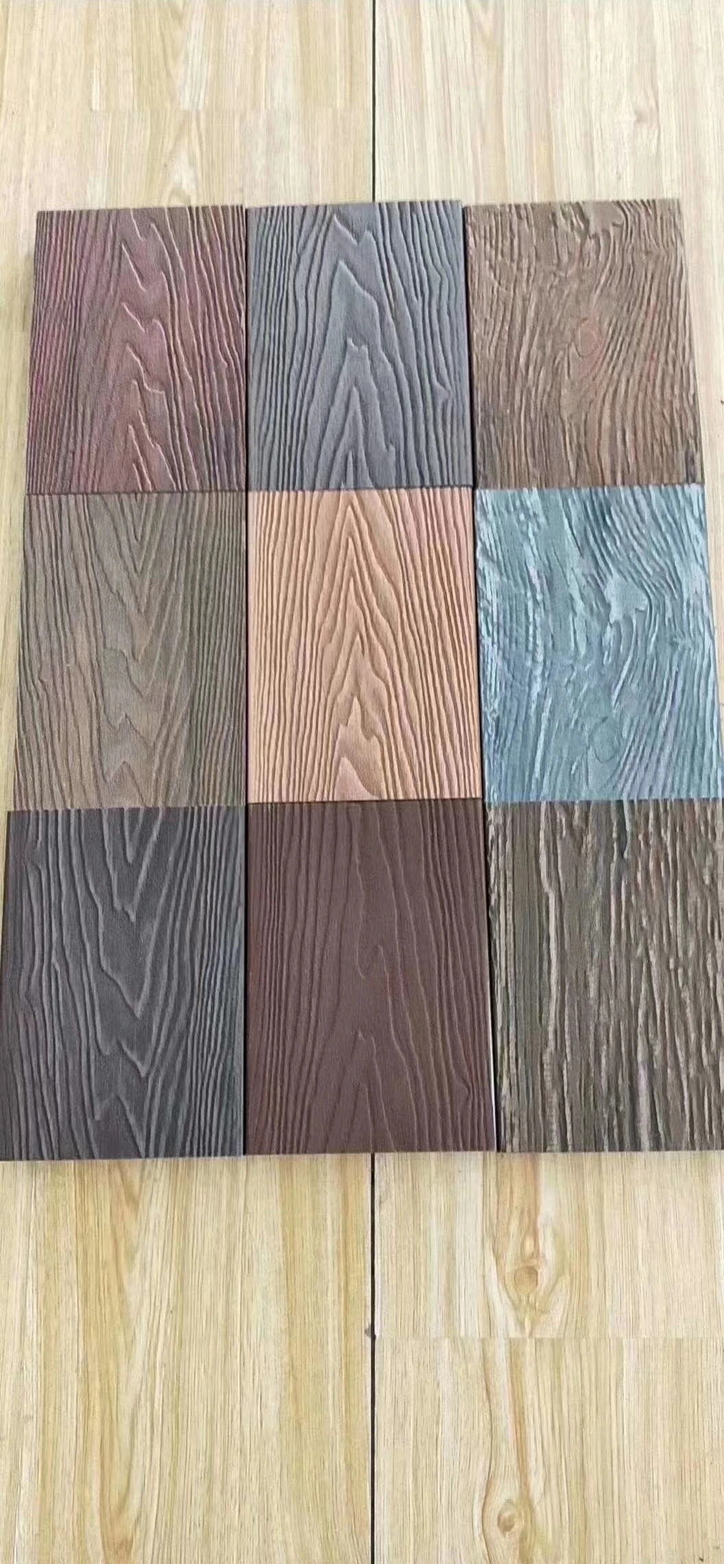 2023 hot selling Composite plastic eco-friendly endurable  outdoor coextrusion wpc decking