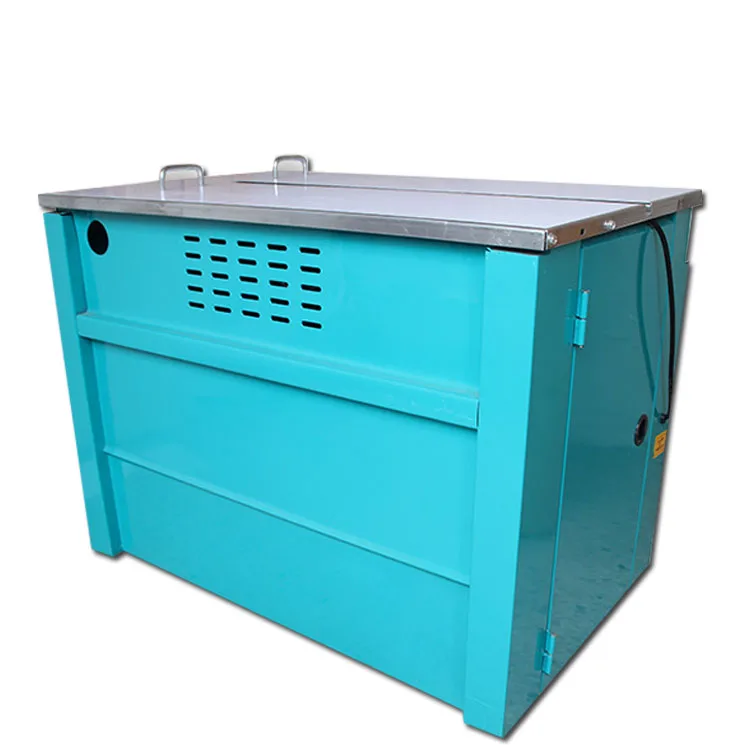 JYD Factory Price KZ-900 Semi Auto Desport Plastic Belt Strapping Machine Carton Bundle Wrapping Machine Packing Strap Machine