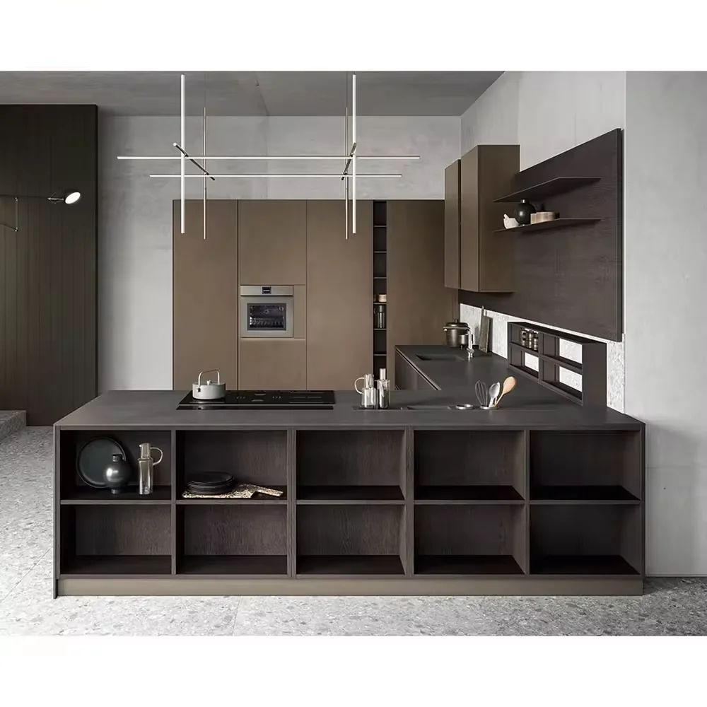 Panel CUSTOM Wholesale Wooden Modern Design Kitchen Cabinet