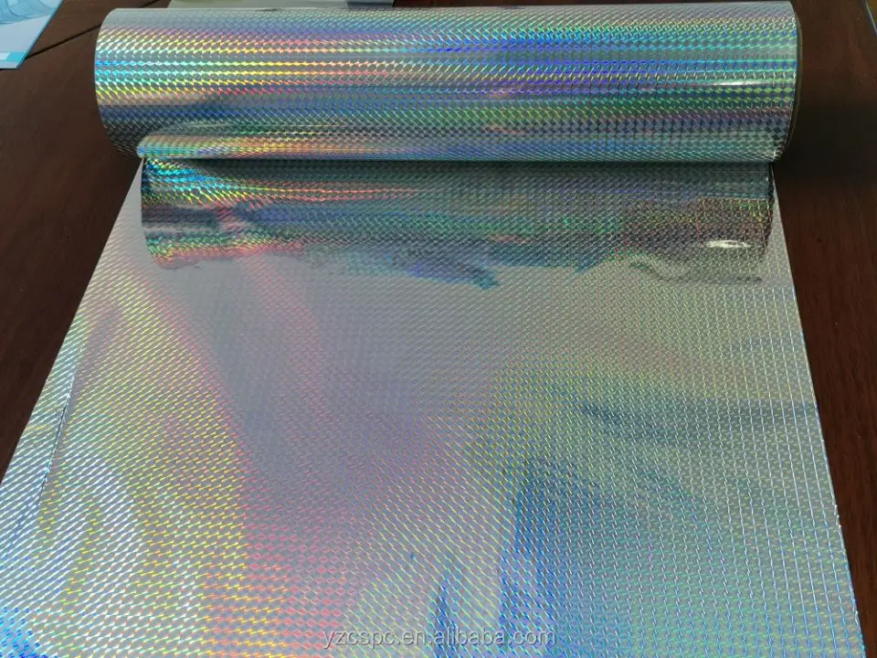 
silver gold and holographic thermal lamination film factory price 