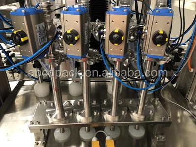 Hot Sale Automatic Of Paint Lotion Bottle Filler Bucket Epoxy Paste Filling Machine