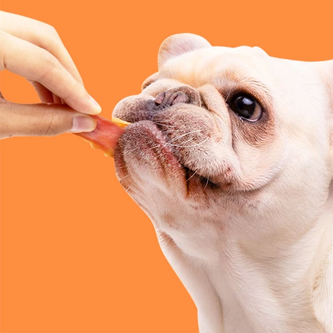 OEM ODM China pet food treats supply wholesale factory manufacturer Real jerky without addition Soft Duck Strip pet dog snack