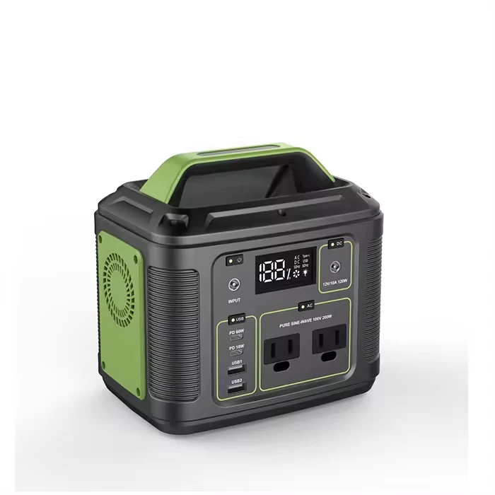 Factory Best Price 200W Emergency Energy Camping Lithium Battery Outdoor Portable Power Stations for Sale