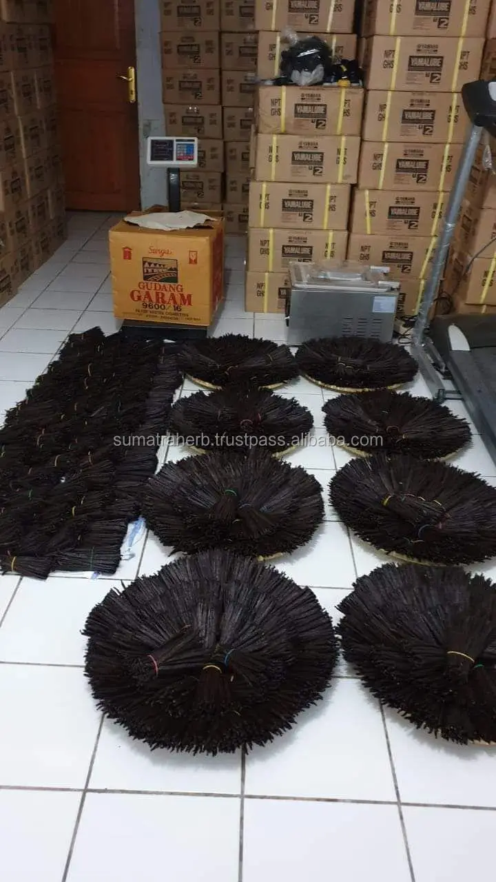 Поставка Sumatra, органические Ванильные бобы макак, черные Ванильные бобы, фермерская цена