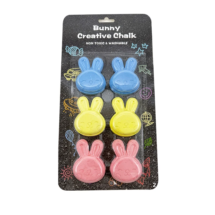 non toxic eco friendly outdoor 3pk rainbow easy grip sidewalk chalk kids