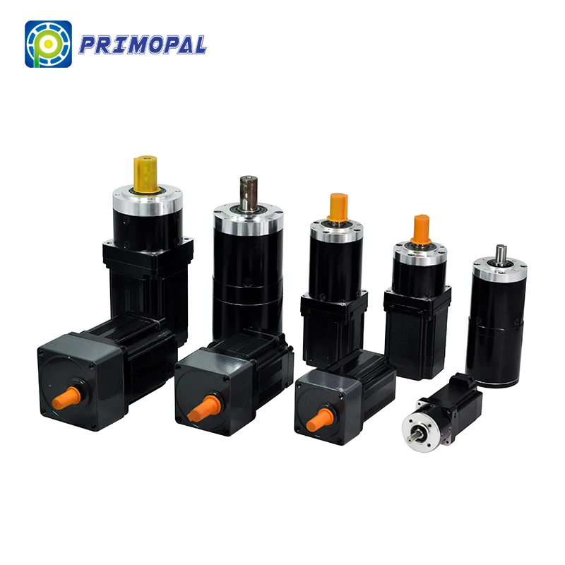 PrimoPal high quality 3 phase 60mm 12~96v high torque low rpm dc brushless dc gear bldc motor