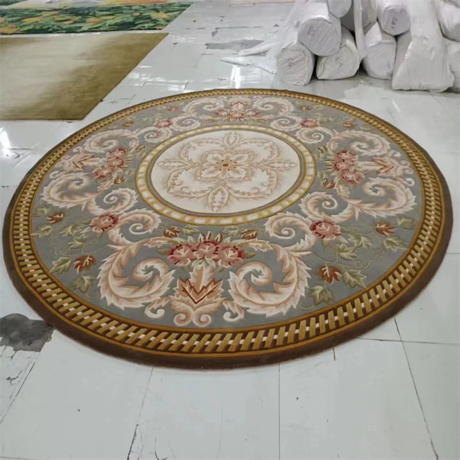 Luxurious Large Area Jacquard Handtufted Wholesale Wilton Carpet Living Room Area Rug Set 8x10 6x8 Big Size And Custom