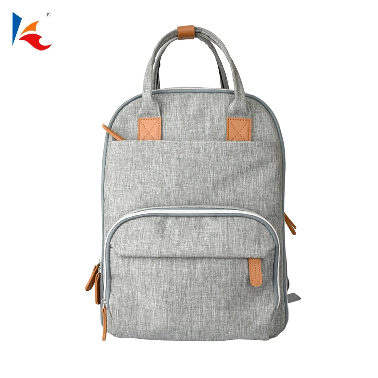 Travel high quality multipocket hot selling private label mommy custom designer women baby changing diaper tote bag pack