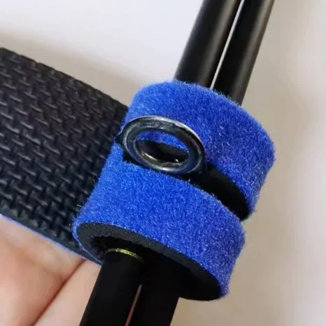 Blue Water Droplet Wheel Protection Sleeves Storage Straps and Tie Rod Sleeves for Sea Fishing Techniques