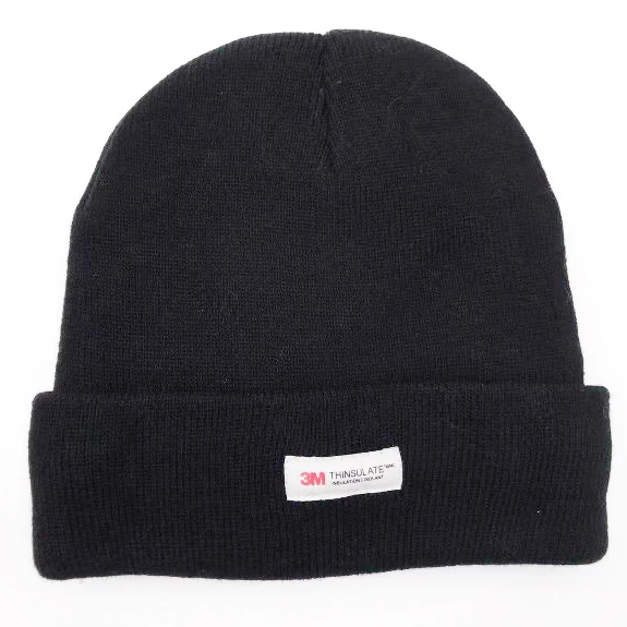 Thermal Warm Wool Acrylic 3M Fleece Lined Knitted Beanie For Outdoor Cold Storage Cashmere Hat Adults Winter Hats