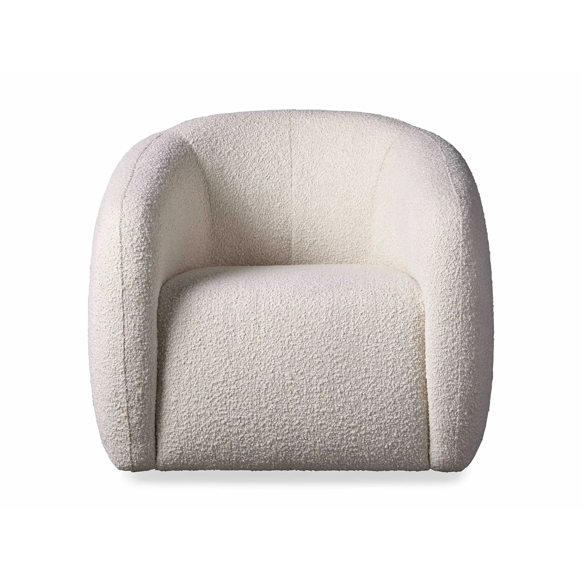 Warm comfort italian design fabric furniture living room high end  swivel chair small