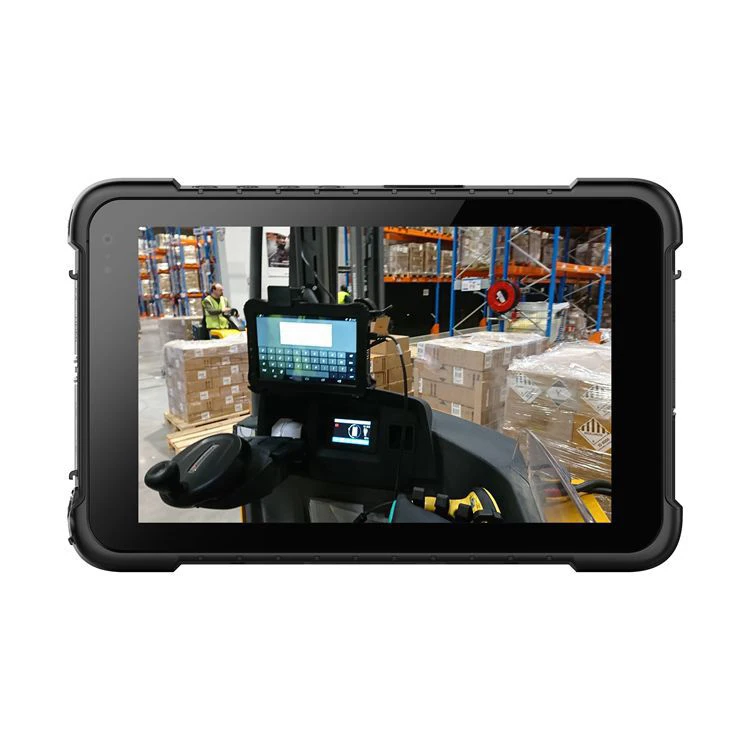 Outdoor Waterproof Rugged Industrial Tablet PC with RS232 RJ45 USB3.0 Barcode Scanner