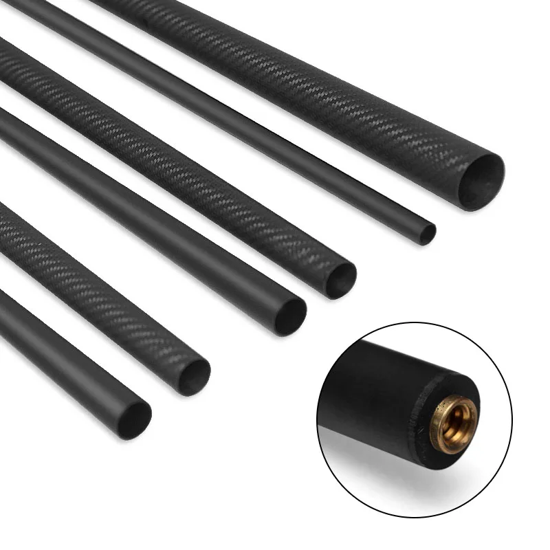hot Sell Light Weight 1k 3k 12k 15m Gutter Cleaning Telescopic Carbon Fiber Tube Poles
