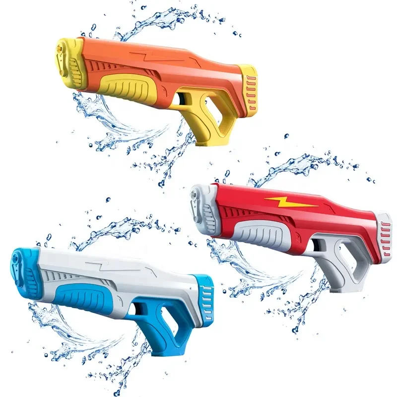 Hot Selling High Pressure Plastic Electronic Water Gun Bomb Space Toy Guns Automatic Water Gun For Outdoor Playing