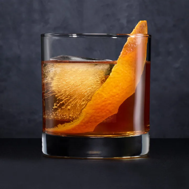 Old Fashioned Customizable Etched 10 oz Double Cocktail Rock Glass Whiskey Tumbler for Men Gift