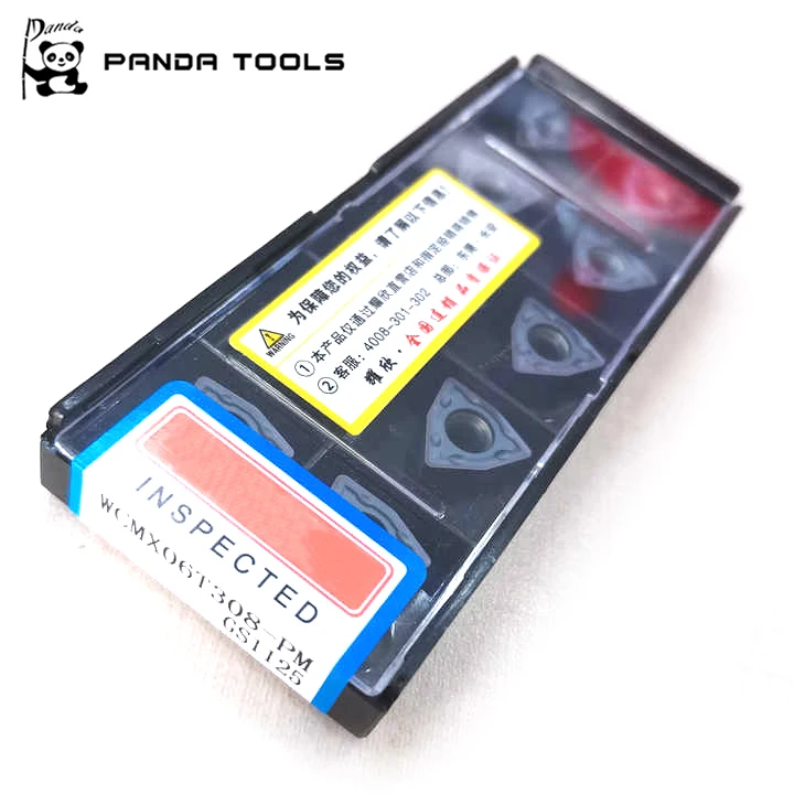 High Quality SCGO u Drill CNC tungsten carbide indexable inserts WCMX050308 for stainless steel SUS304 303