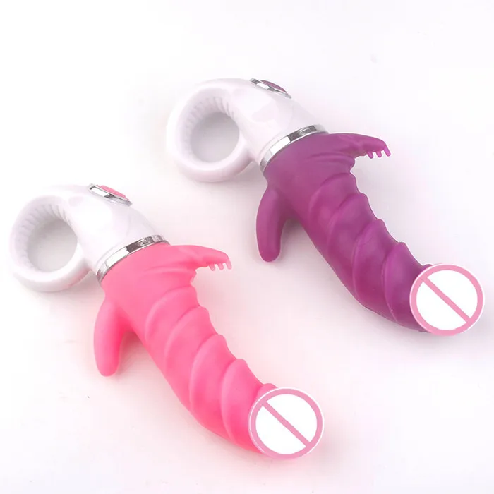 Finger shape cute women masturbators vagina sex dildo vibrator
