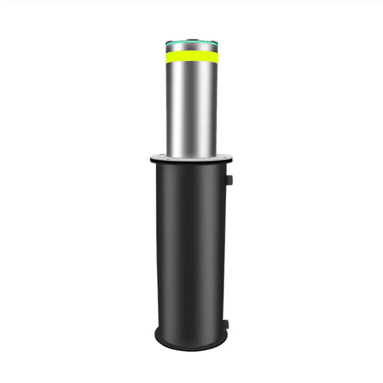 High Quality Post Anti-collision Stainless Steel Bollards Parking System Automatic Rising Hydraulic Bollard