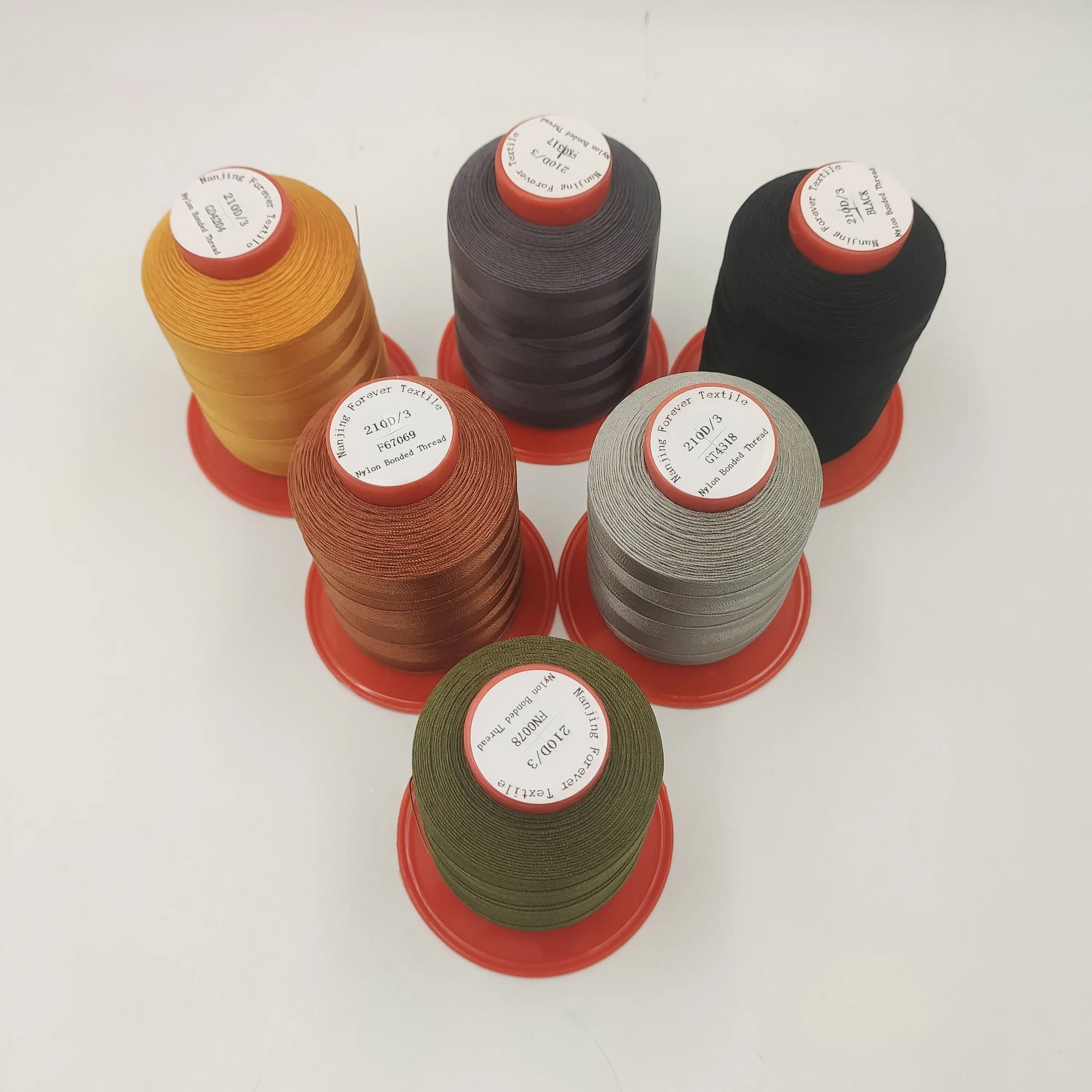 Cheap Price Tex 70 Bonded Nylon 66 Poly Fabric Thread Sizes