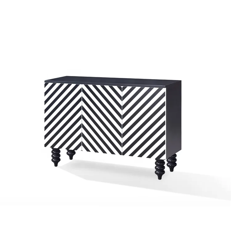 Antique Design Wood Cabinet Modern Dining Room Side Board Cabinet