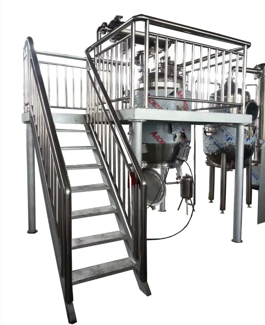 1000L stainless steel soxhlet olive leaf extraction equipment