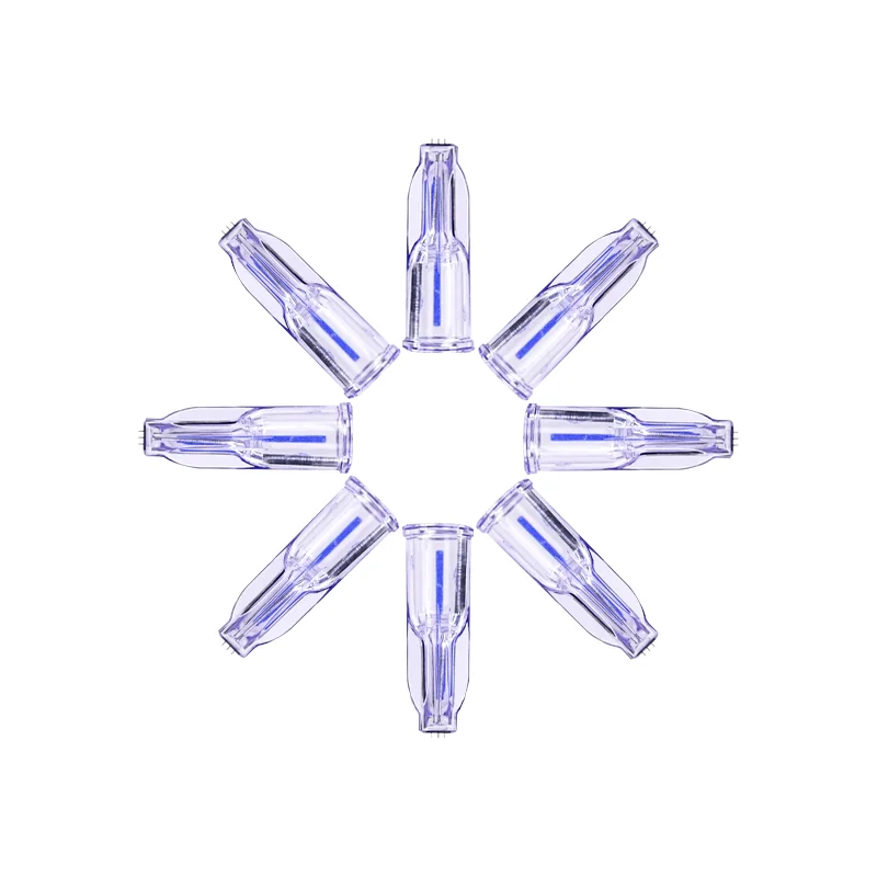 Disposable korean  multi needle mesotherapy injectors 3pin 34g 1.2mm 1.5mm