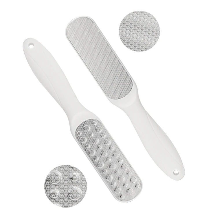
New products Supplier Plastic Handle Disposable Professional Foot Care Double Sides Pedicure Plastic Foot File 