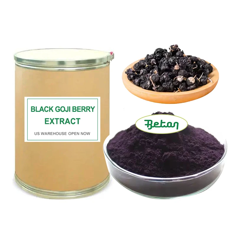 High Quality Factory Supply Bulk Black Goji Berry Extract Powder