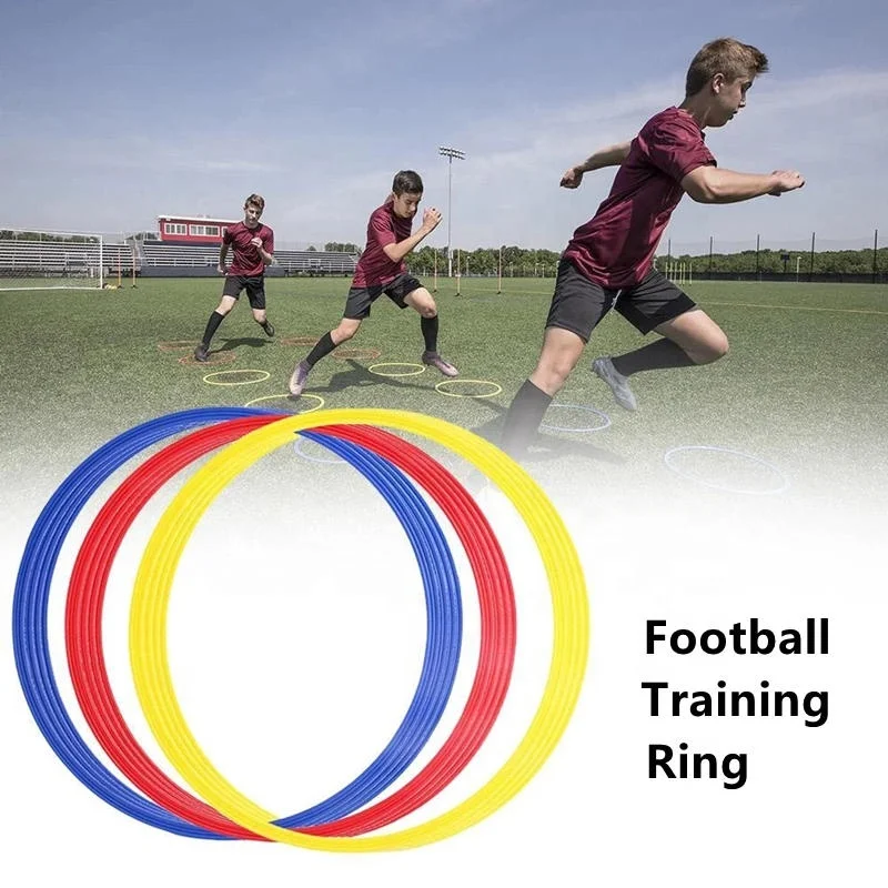 50cm Wholesale Diameter 30 40 60 70cm Professional Exercise Fitness Soccer Training Equipment Speed Agility Ring