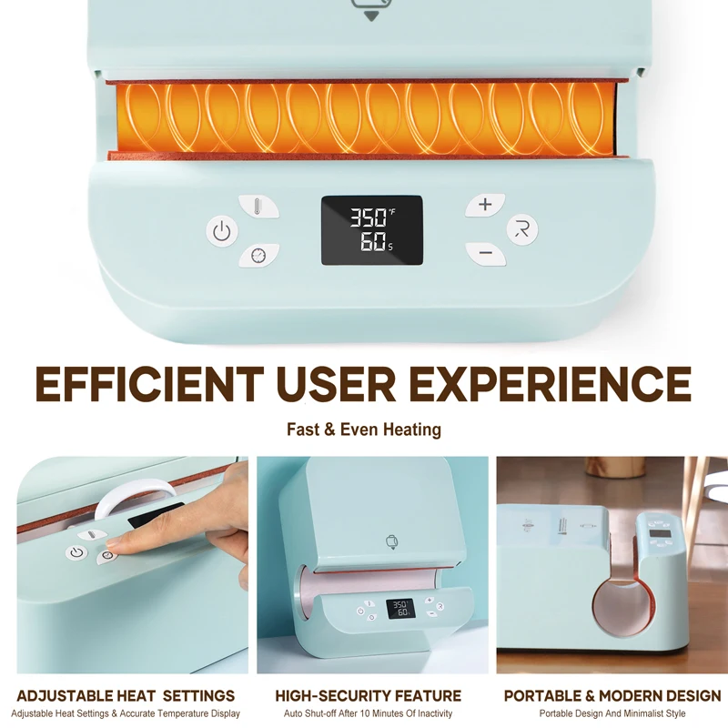 Automatic Mug Heat Press Machine DIY Sublimation Auto Pressure Tumbler Heat Press